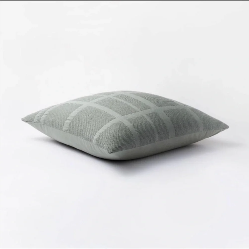 2 | Euro Waffle Matelasse Quilt Sham Light Teal Green - Threshold Studio McGee